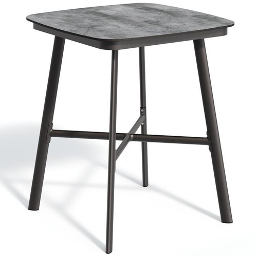 Oxford Garden Eiland 36" Square Bar Table - HPL Top