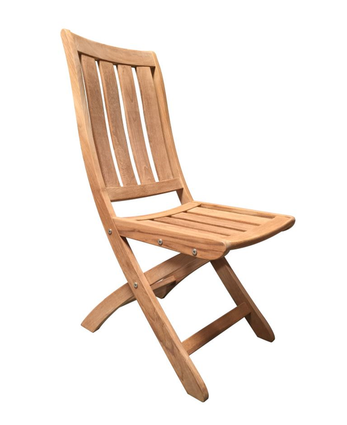 Hi Teak Cambria Folding Side chair