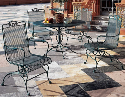 Woodard Furniture Briarwood 4 Seat Dining Set