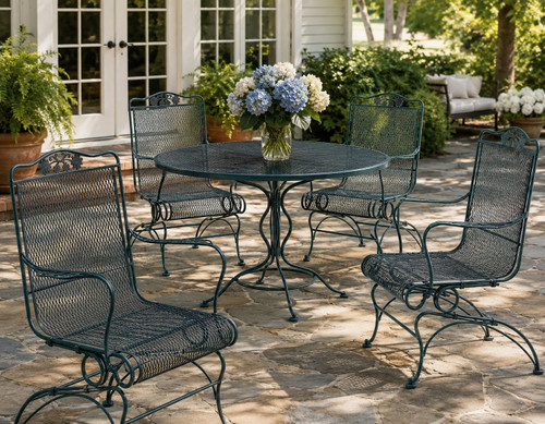 Woodard Furniture Briarwood 4 Seat Dining Set