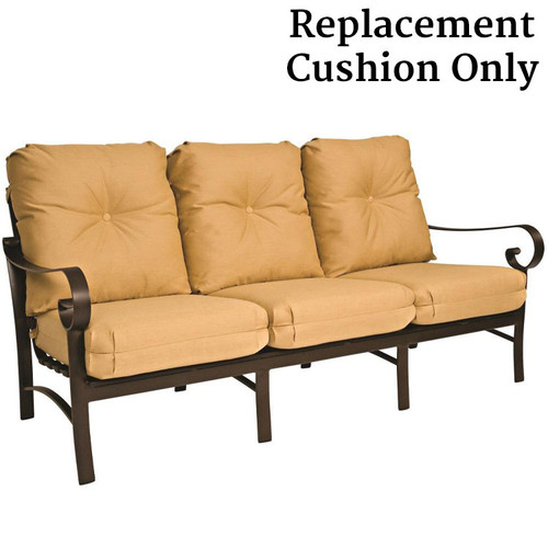 Woodard Furniture Aluminum Belden Sofa Replacement Cushion
