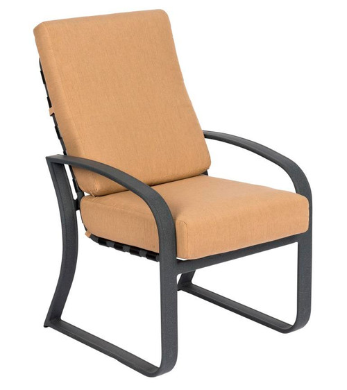 Woodard Furniture Aluminum Cayman Isle Dining Arm Chair