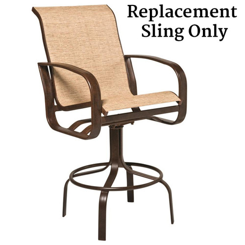 Woodard Cayman Isle Swivel Bar Stool Replacement Sling