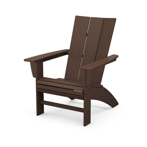 POLYWOOD Modern Curveback Adirondack Chair Front