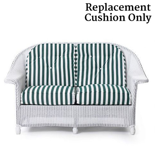 Replacement Cushions for Lloyd Flanders Front Porch Love Seat