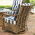 Lloyd Flanders Magnolia Swivel Gliding Lounge Chair - Back View