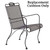 Woodard Furniture Wrought Iron Briarwood Lounge Chair Replacement Cushion