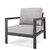 Forever Patio Hanover Club Chair Coastal Gray Arms