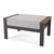 Forever Patio Hanover Ottoman with Antique Mahogany Side Caps