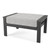 Forever Patio Hanover Ottoman with Coastal Gray Side Caps