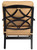 Woodard Furniture Aluminum Wiltshire Lounge Chair - Back Detail