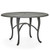 Woodard Furniture Aluminum Hampton Top Dining Umbrella Table