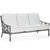 Woodard Furniture Aluminum Alberti Sofa