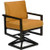 Woodard Salona Swivel Rocking Dining Armchair