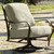 Woodard Apollo Swivel Rocking Lounge Chair Front View