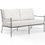 Sunset West Wrought Iron Loveseat