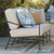 Sunset West Wrought Iron Sofa