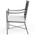 Sunset West Provence Dining Chair - Side View