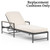 Sunset West Pietra Chaise Replacement Cushions