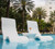 Ledge Lounger Signature In Pool Chair - White