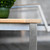 Three Birds Avanti Teak 20In Side Table - Joint Construction