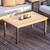 Three Birds Avanti Teak 40In Rectangular Coffee Table - Top View