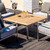 Three Birds Avanti Teak 42In Square Coffee Table - Top View