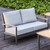 Three Birds Avanti Loveseat - Corner View