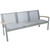 Three Birds Tribeca Sofa - Silver
