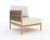 Royal Teak San Lucas Deep Seating Left Arm Chair