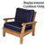 Royal Teak Miami Lounge Chair Replacement Cushions Only