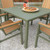 Berlin Gardens Vida Aluminum Dining Table - On Location
