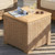 Royal Teak Boca Wicker Storage Side Table - Honey