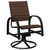Berlin Gardens Murphy Poly Swivel Rocking Dining Chair