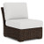 Lloyd Flanders Mesa Wicker Armless Sectional Chair