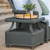 Lloyd Loom Hamptons End Table - Shown in Spruce