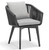 Couture Jardin Diva Dining Chair - Anthracite Finish
