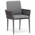 Couture Jardin HUG Dining Chair - Anthracite Finish