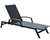 Three Birds Tribeca Chaise Lounger - Black