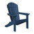 Berlin Gardens Comfo Back Adirondack in Navy Blue