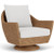 Lloyd Flanders Tobago Wicker Swivel Rocking Lounge Chair