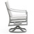 Alberti Swivel Dining Chair - Side View