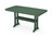 POLYWOOD  Nautical Trestle 38" x 73" Counter Table Green