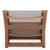 Woodard Sierra Baja Chaise Lounge Chair - Back View