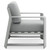 Woodard Gather Lounge Chair - Side View