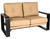 Woodard Vale Rocking Loveseat