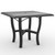 Woodard Furniture Solid Cast Top/Carson Base Dining Table