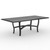 Woodard Furniture Solid Cast Top/Carson Base Dining Table