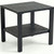 Royal Teak Barcelona  Aluminum Side Table with Shelf