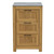 Royal Teak Costa 22" Wide - 3 Drawer Patio Kitchen Unit - Front View